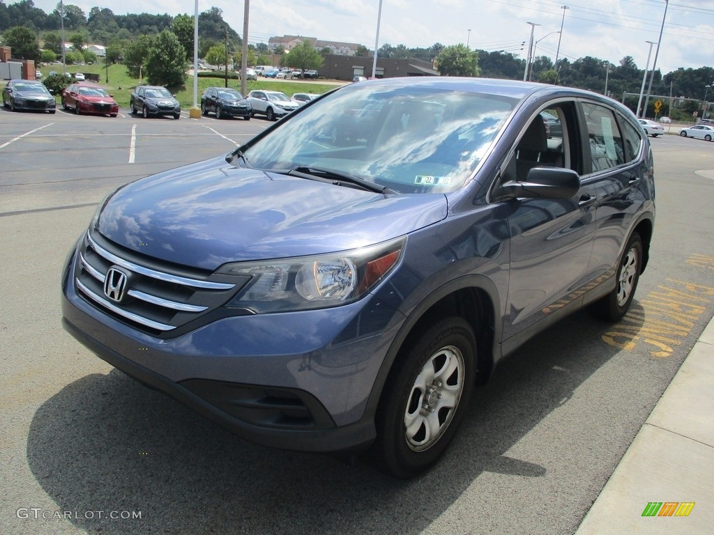 2014 CR-V LX AWD - Mountain Air Metallic / Gray photo #8