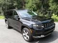 Diamond Black Crystal Pearl 2021 Jeep Grand Cherokee L Limited 4x4 Exterior