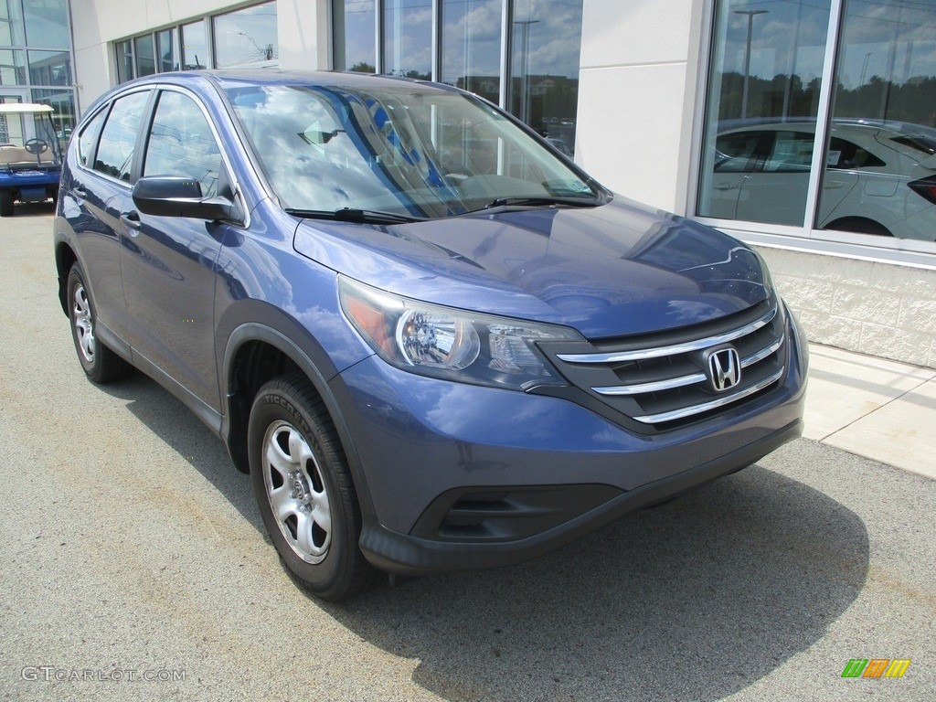 2014 CR-V LX AWD - Mountain Air Metallic / Gray photo #10
