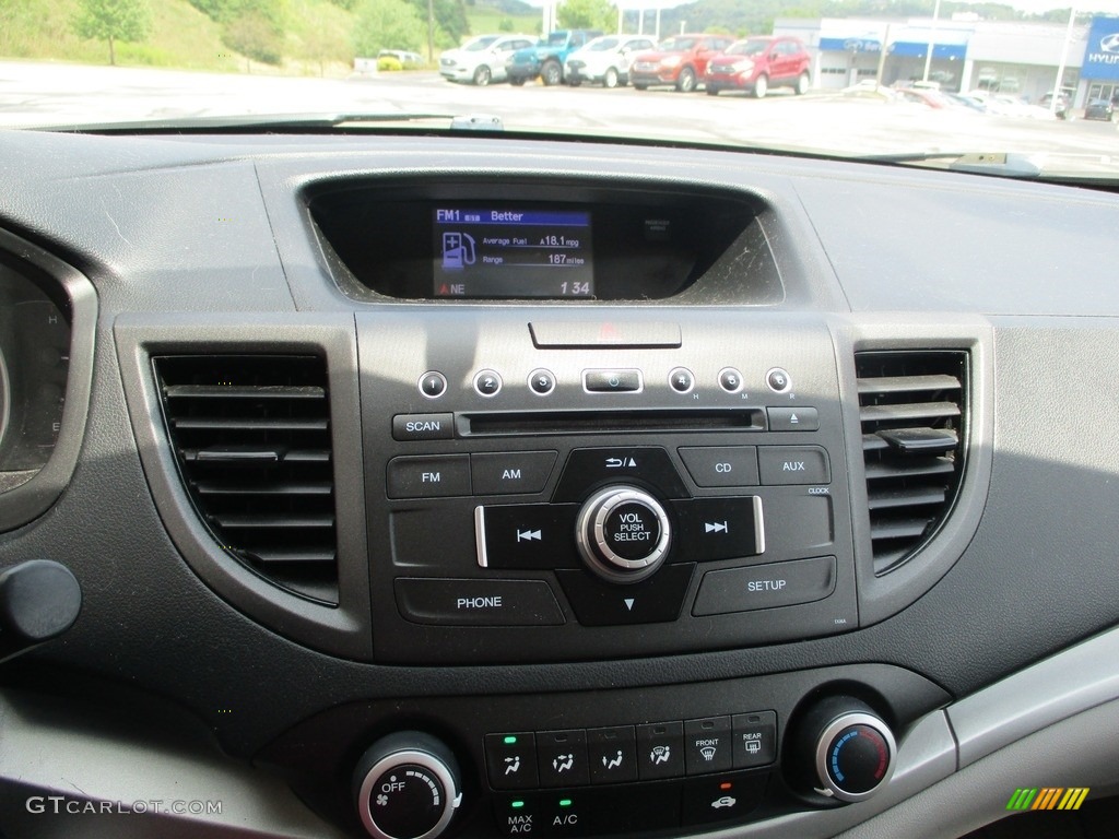 2014 CR-V LX AWD - Mountain Air Metallic / Gray photo #17