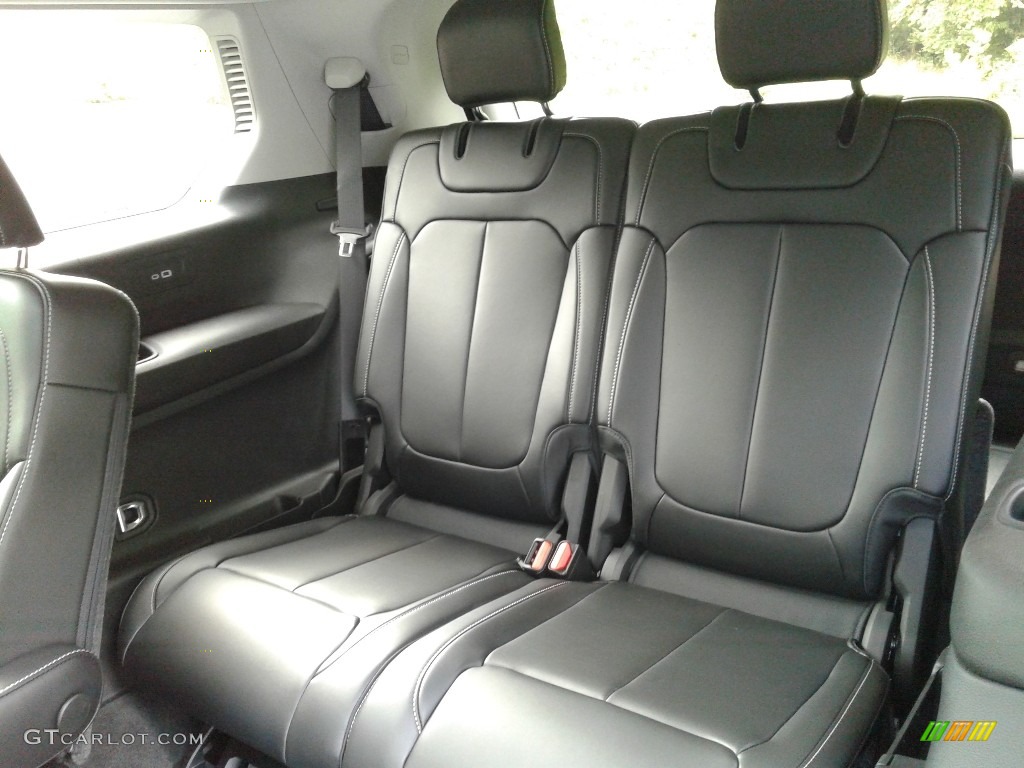 Black Interior 2021 Jeep Grand Cherokee L Limited 4x4 Photo #142608845