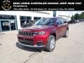 2021 Velvet Red Pearl Jeep Grand Cherokee L Limited 4x4  photo #1