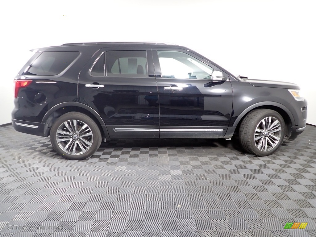 2018 Explorer Platinum 4WD - Shadow Black / Ebony Black photo #11