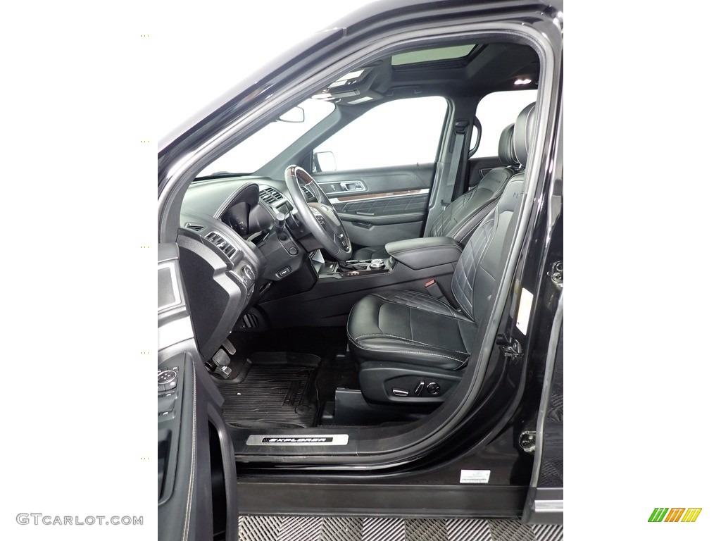 2018 Explorer Platinum 4WD - Shadow Black / Ebony Black photo #19