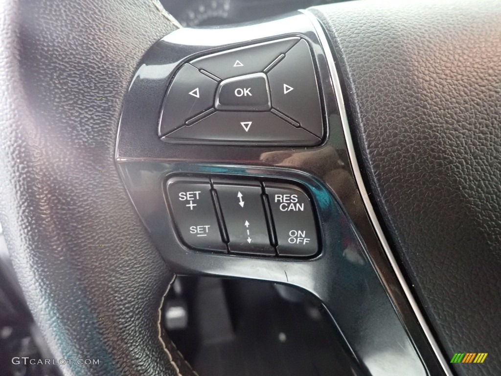 2018 Explorer Platinum 4WD - Shadow Black / Ebony Black photo #22