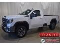 Summit White 2022 GMC Sierra 2500HD SLE Regular Cab 4WD