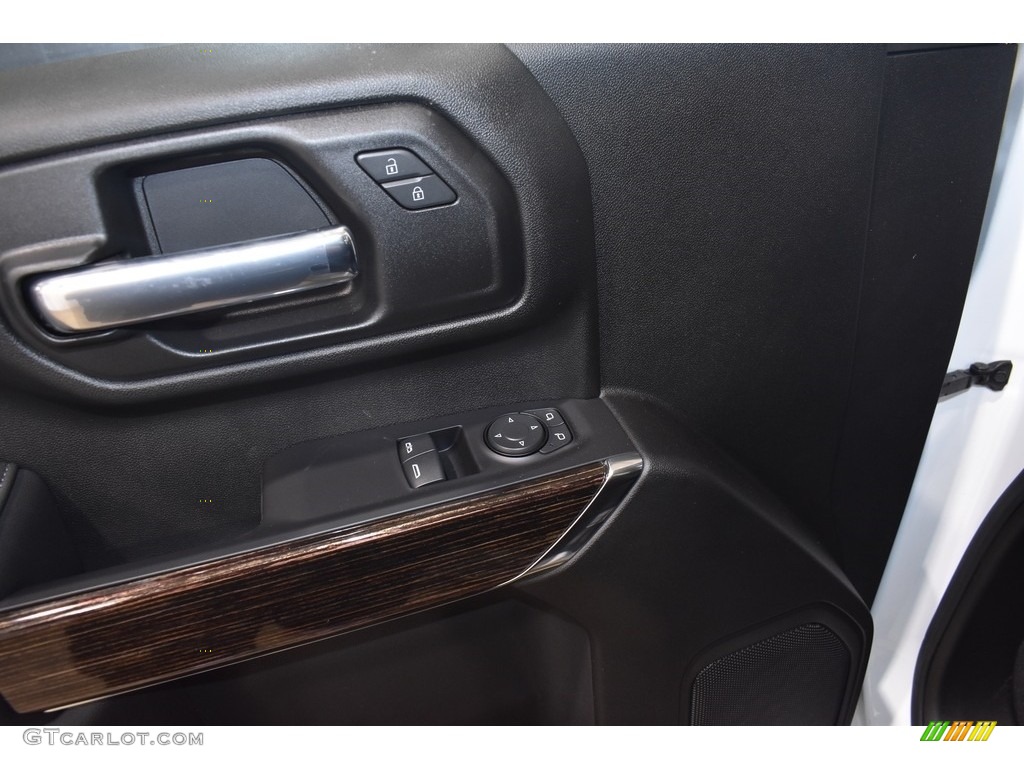 2022 GMC Sierra 2500HD SLE Regular Cab 4WD Jet Black Door Panel Photo #142610439
