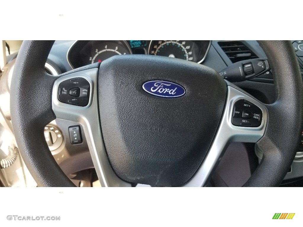 2018 Fiesta SE Hatchback - Ingot Silver / Charcoal Black photo #20