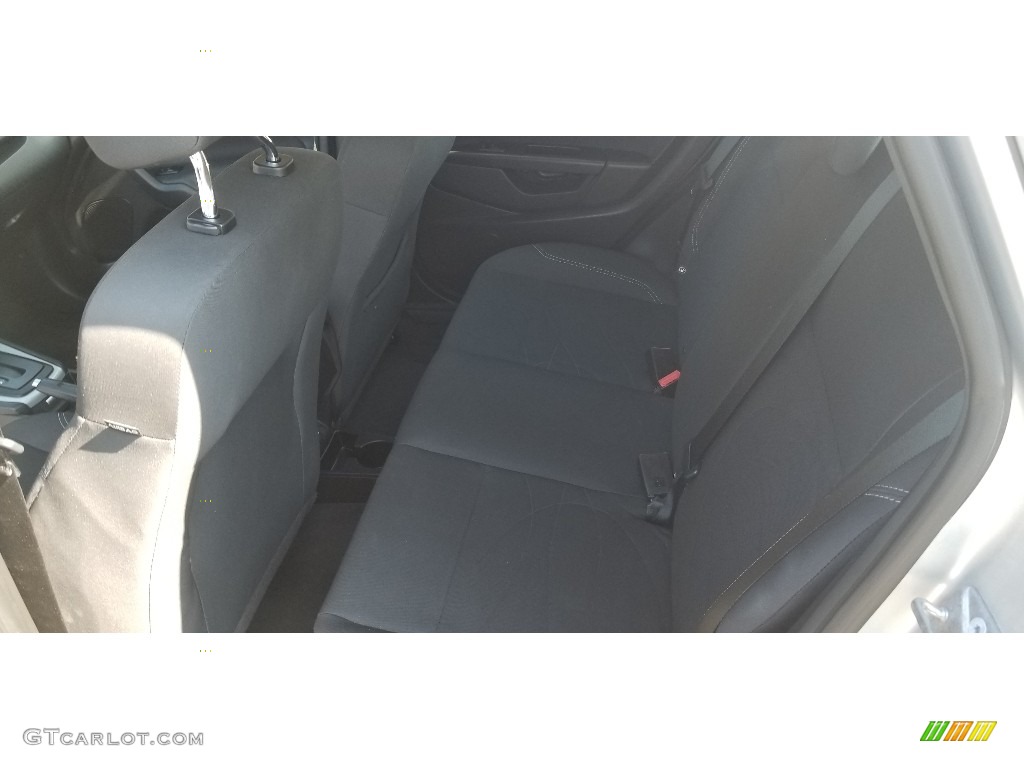 2018 Fiesta SE Hatchback - Ingot Silver / Charcoal Black photo #21