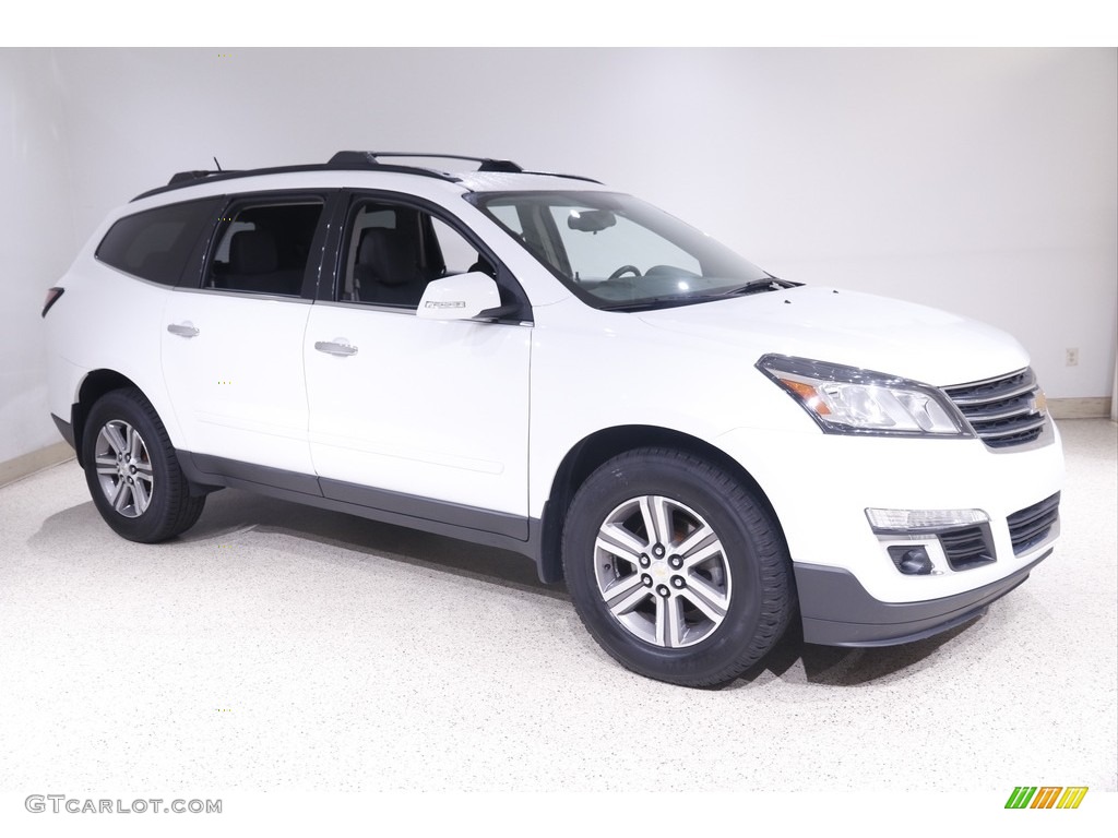 2017 Traverse LT - Summit White / Dark Titanium/Light Titanium photo #1
