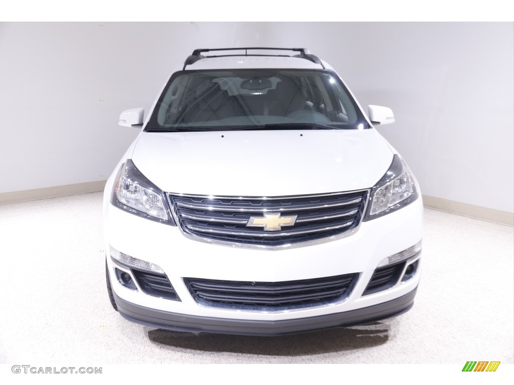 2017 Traverse LT - Summit White / Dark Titanium/Light Titanium photo #2