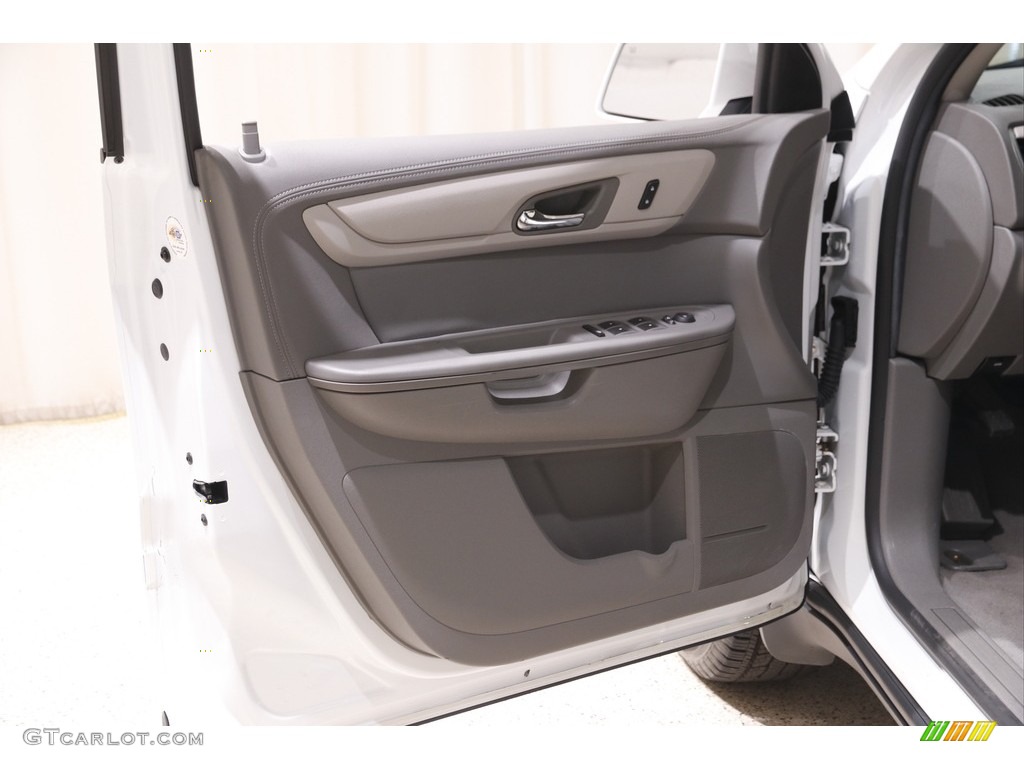 2017 Traverse LT - Summit White / Dark Titanium/Light Titanium photo #4