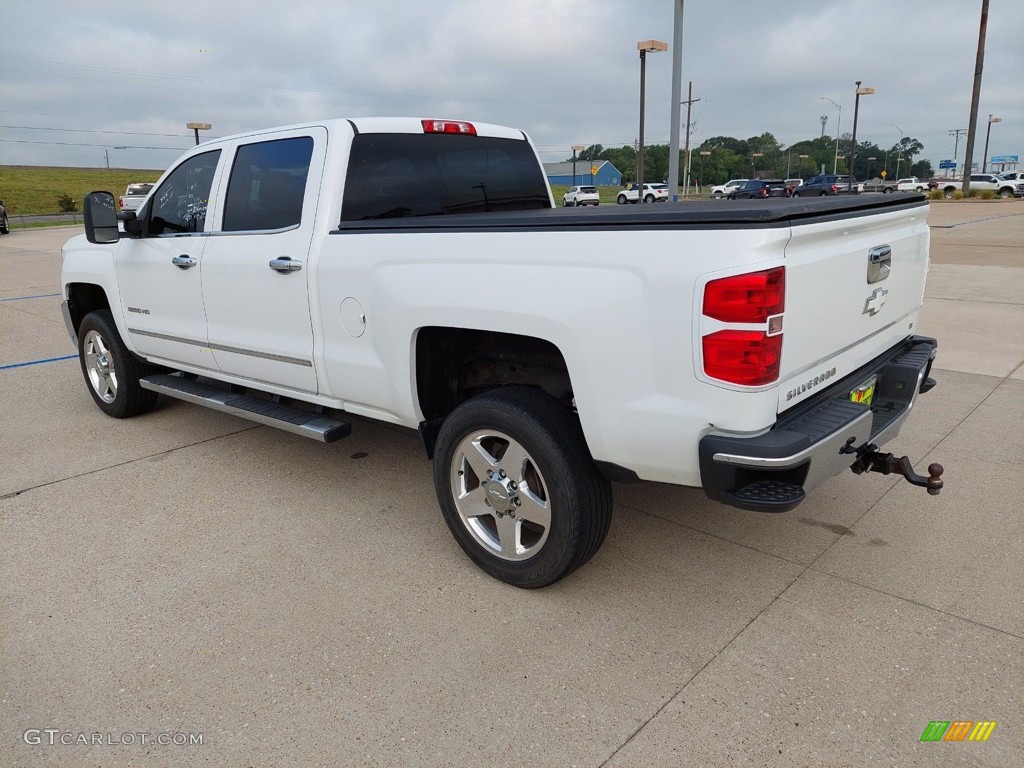 Summit White 2015 Chevrolet Silverado 2500HD LT Crew Cab Exterior Photo #142611228