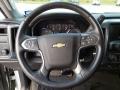 Jet Black Steering Wheel Photo for 2015 Chevrolet Silverado 2500HD #142611498