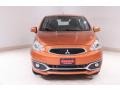 2017 Sunrise Orange Mitsubishi Mirage SE  photo #2