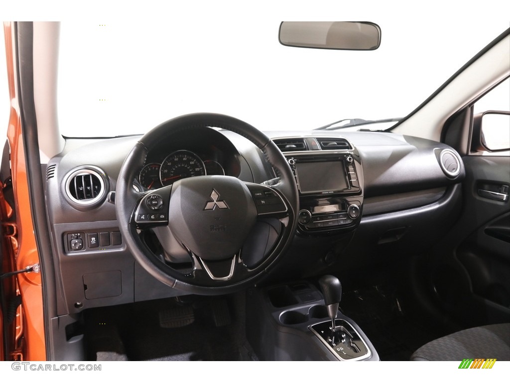2017 Mitsubishi Mirage SE Black Dashboard Photo #142611867