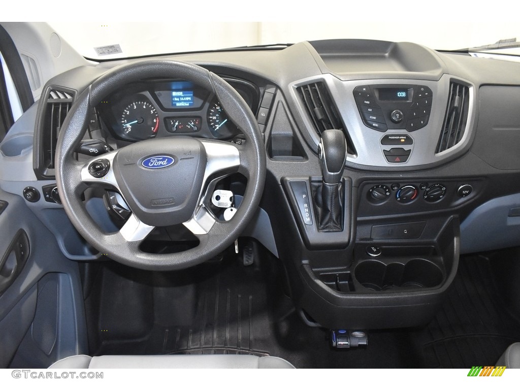 2016 Ford Transit 350 Van XL LR Long Charcoal Black Dashboard Photo #142612053