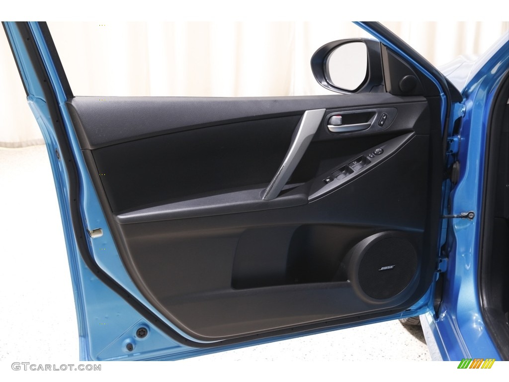 2011 MAZDA3 s Sport 5 Door - Celestial Blue Mica / Black photo #4