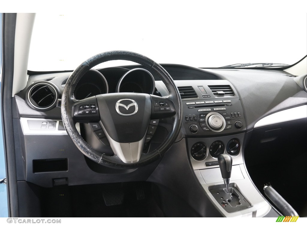 2011 MAZDA3 s Sport 5 Door - Celestial Blue Mica / Black photo #6