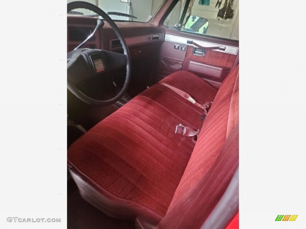 1985 Chevrolet Suburban K20 Silverado 4x4 Interior Color Photos