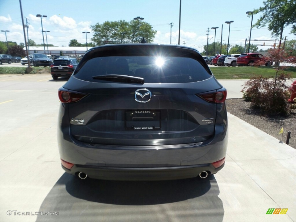 2021 CX-5 Carbon Edition Turbo AWD - Polymetal Gray / Red photo #5