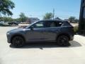 2021 Polymetal Gray Mazda CX-5 Carbon Edition Turbo AWD  photo #6