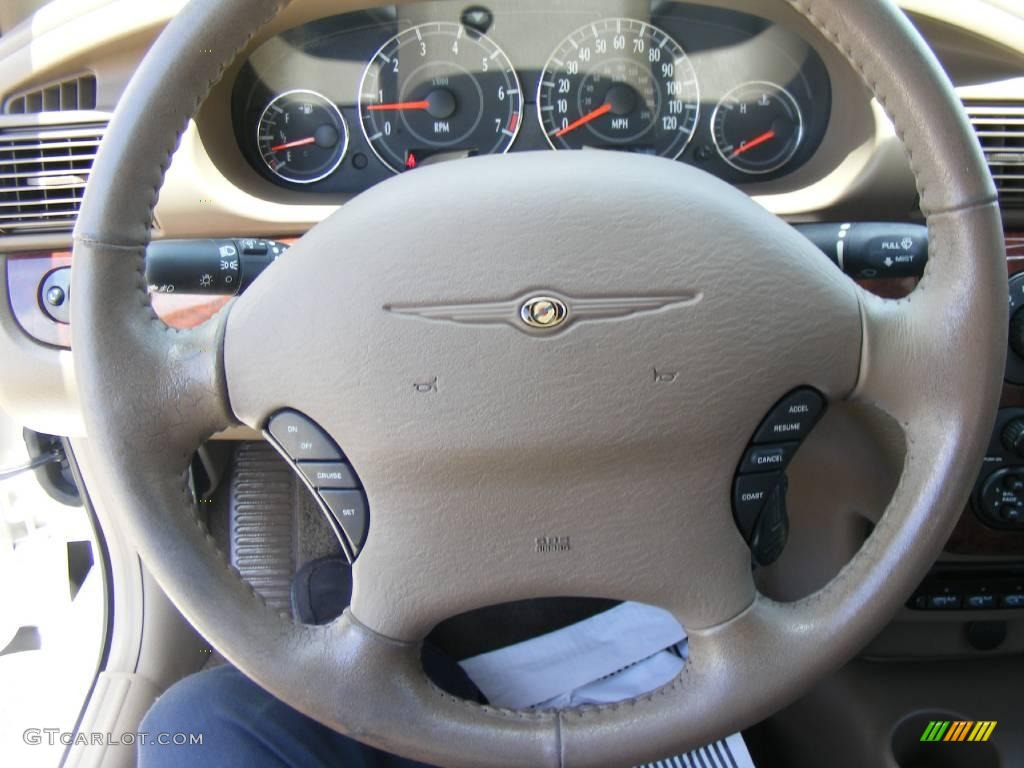 2002 Sebring LXi Sedan - Stone White / Sandstone photo #36