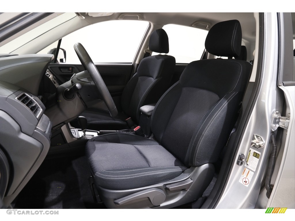 2018 Forester 2.5i - Ice Silver Metallic / Black photo #5
