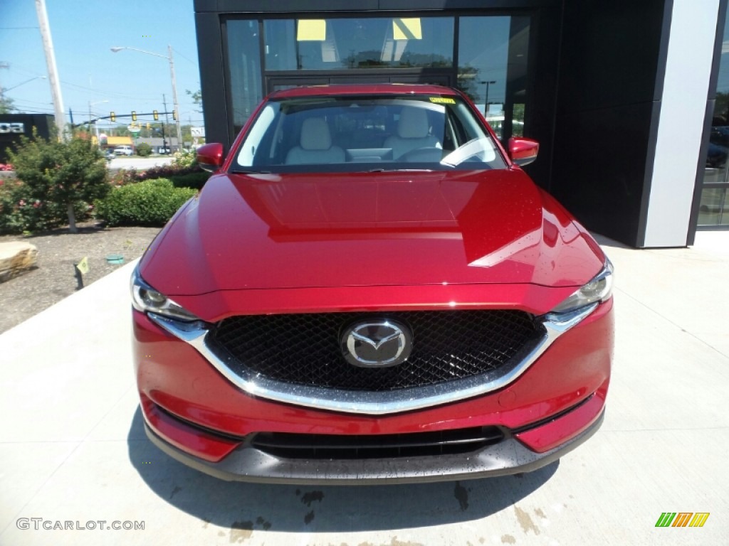 2021 CX-5 Grand Touring AWD - Soul Red Crystal Metallic / Parchment photo #2