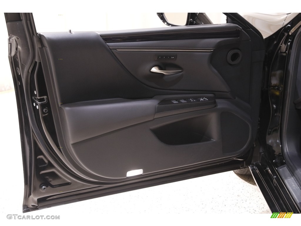 2020 Lexus ES 350 Black Door Panel Photo #142614594