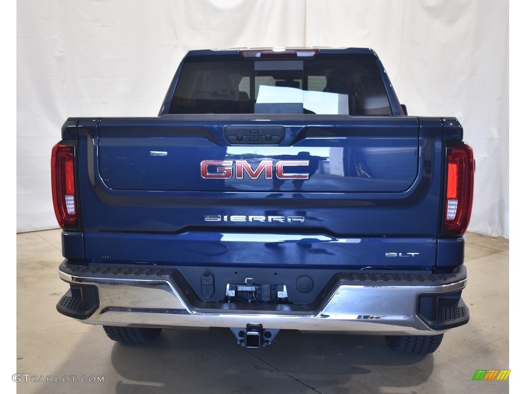 2021 Sierra 1500 SLT Crew Cab 4WD - Pacific Blue Metallic / Jet Black photo #3