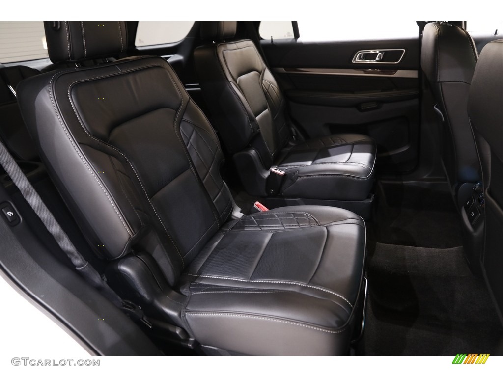 2018 Explorer Platinum 4WD - White Platinum / Ebony Black photo #18