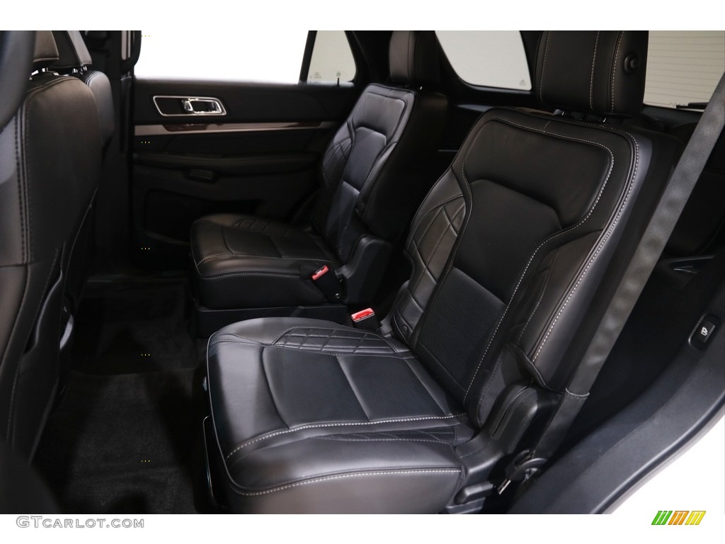 2018 Explorer Platinum 4WD - White Platinum / Ebony Black photo #19