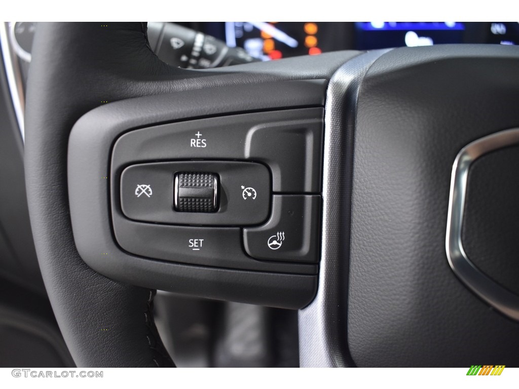 2021 Sierra 1500 SLT Crew Cab 4WD - Pacific Blue Metallic / Jet Black photo #12