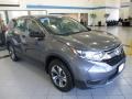 2018 Modern Steel Metallic Honda CR-V LX AWD  photo #3