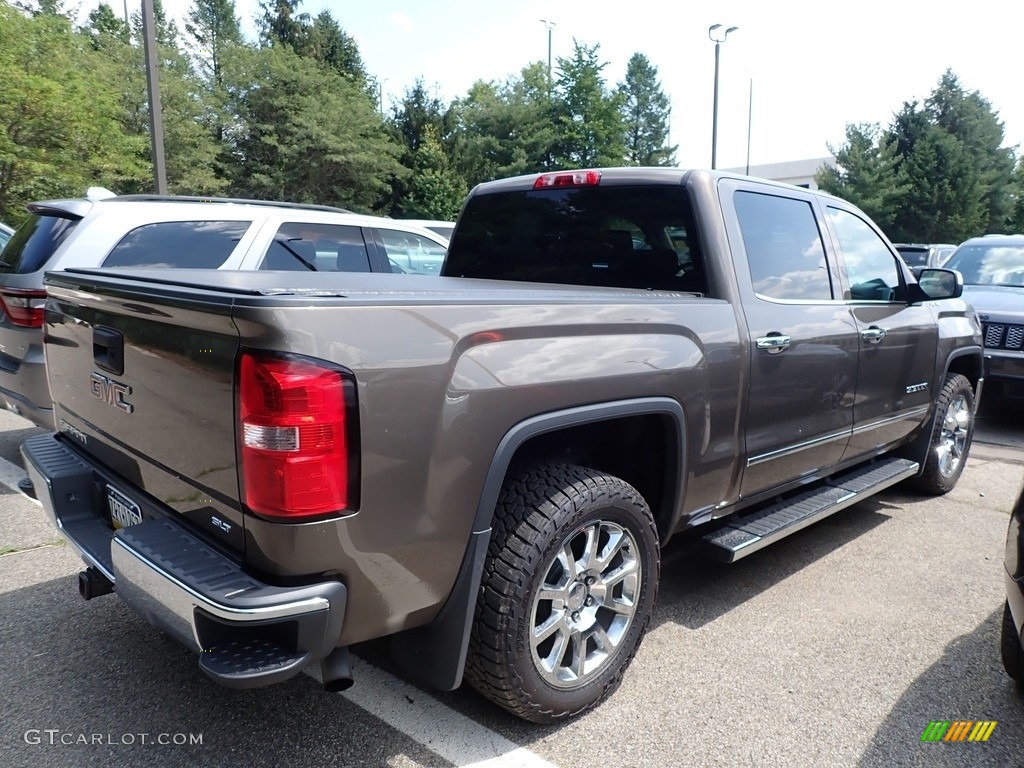 Bronze Alloy Metallic 2014 GMC Sierra 1500 SLT Crew Cab 4x4 Exterior Photo #142618144