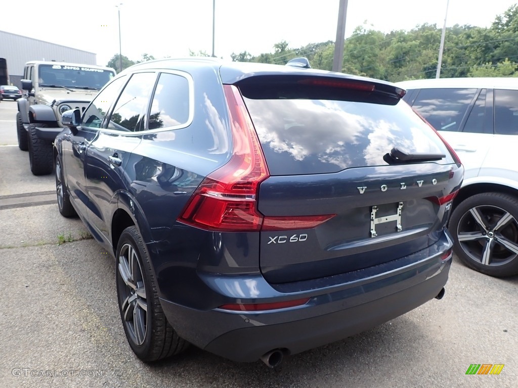 2021 XC60 T5 AWD Momentum - Denim Blue Metallic / Charcoal photo #4