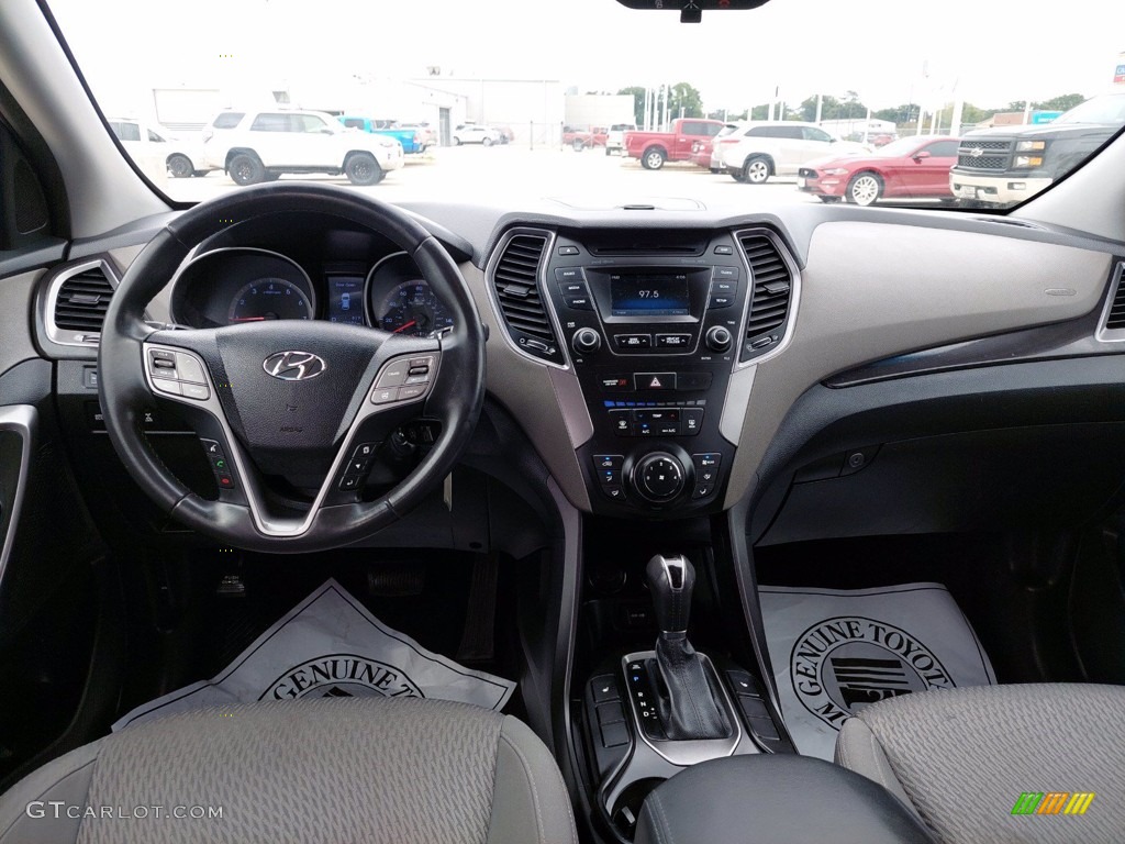 2014 Hyundai Santa Fe GLS AWD Gray Dashboard Photo #142619437