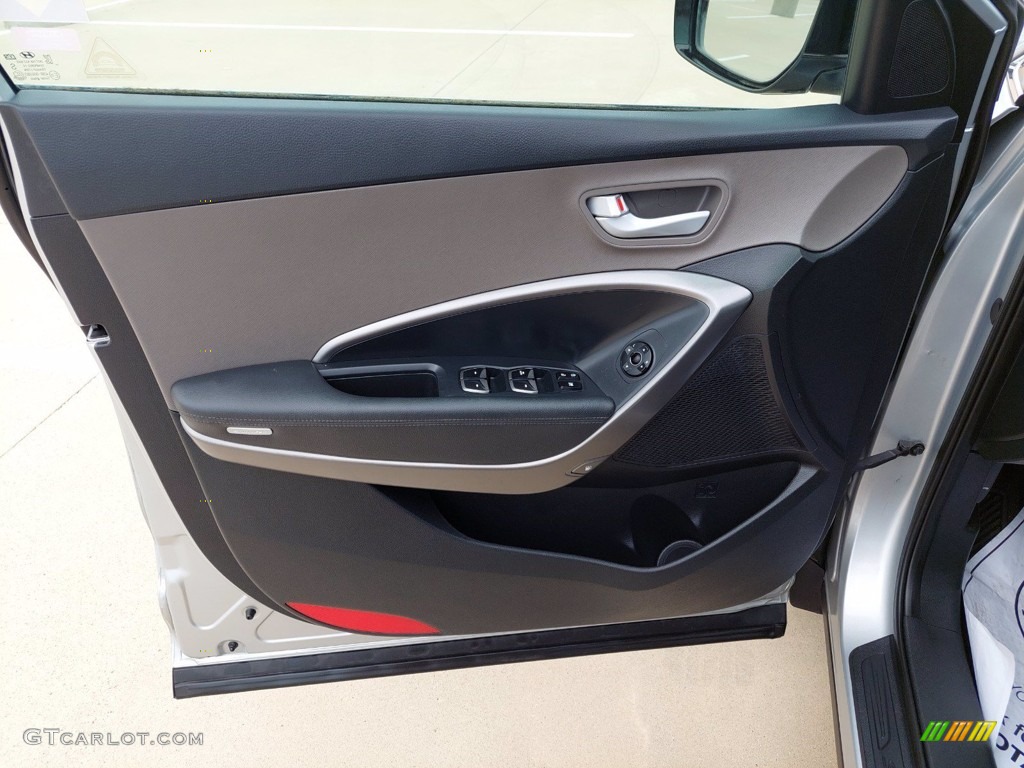 2014 Hyundai Santa Fe GLS AWD Gray Door Panel Photo #142619488