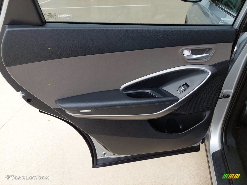 2014 Hyundai Santa Fe GLS AWD Gray Door Panel Photo #142619764