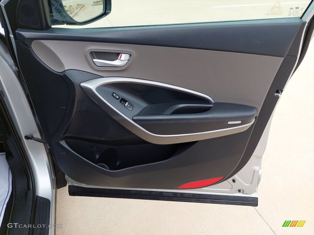 2014 Hyundai Santa Fe GLS AWD Gray Door Panel Photo #142619866
