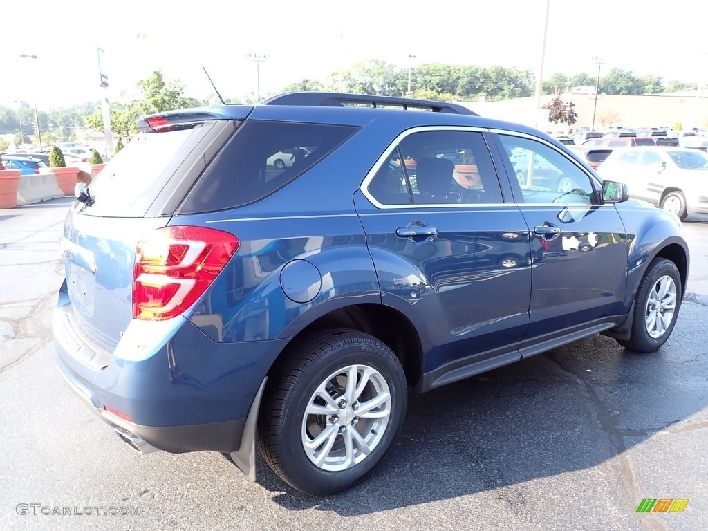 2017 Equinox LT AWD - Patriot Blue Metallic / Light Titanium/Jet Black photo #9