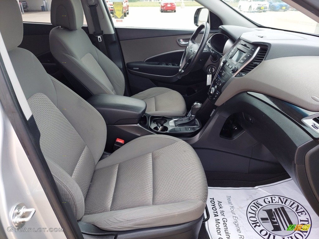 Gray Interior 2014 Hyundai Santa Fe GLS AWD Photo #142619890
