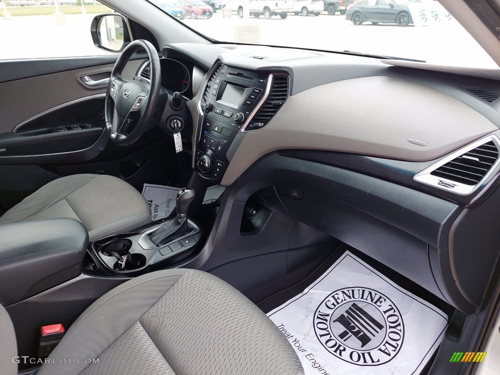2014 Hyundai Santa Fe GLS AWD Gray Dashboard Photo #142619920