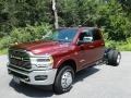 Delmonico Red Pearl - 3500 Laramie Crew Cab 4x4 Chassis Photo No. 2