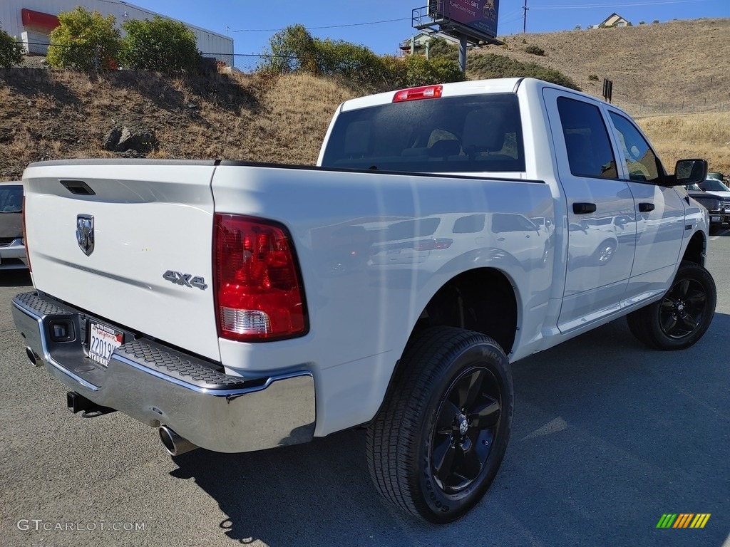 2019 1500 Classic Tradesman Crew Cab 4x4 - Bright White / Black/Diesel Gray photo #4