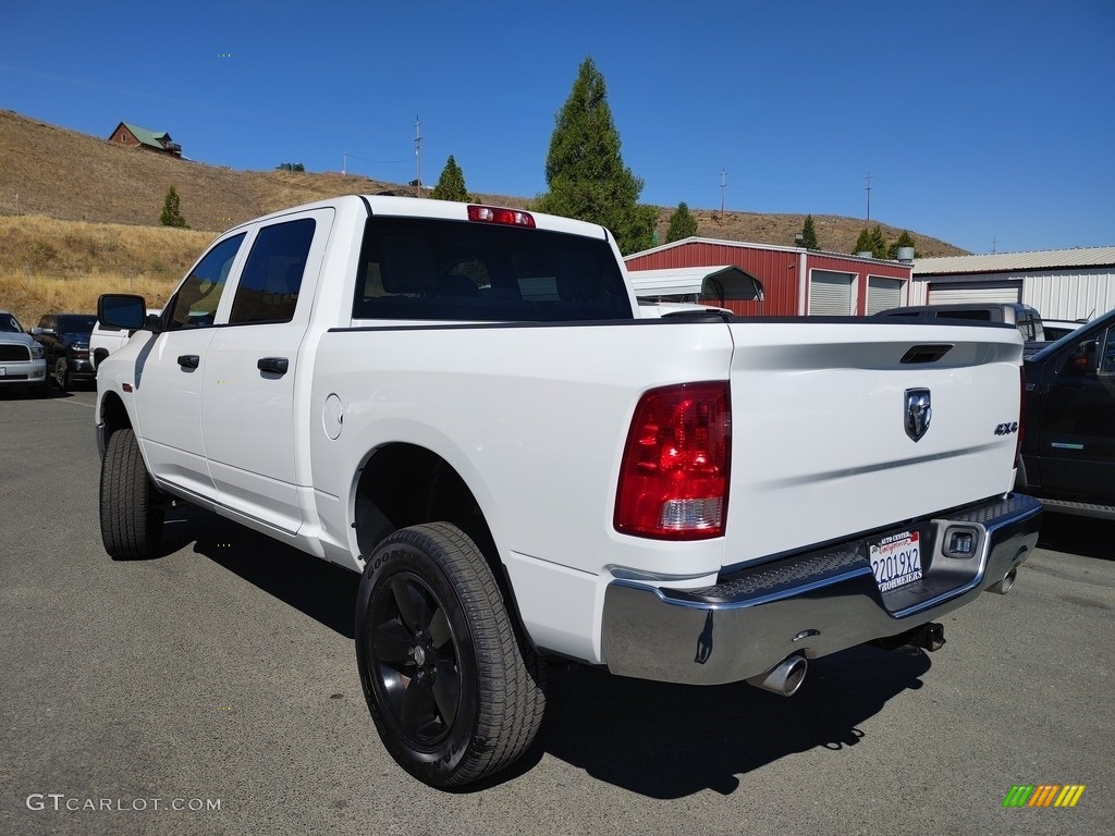 2019 1500 Classic Tradesman Crew Cab 4x4 - Bright White / Black/Diesel Gray photo #6