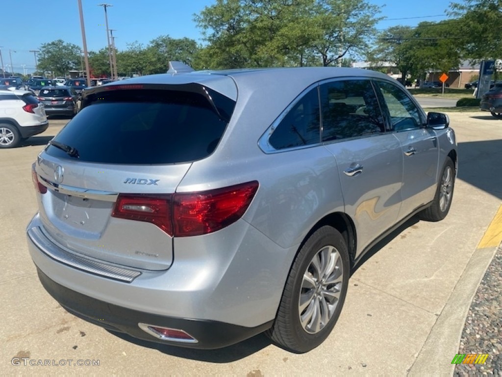 2015 MDX SH-AWD Technology - Silver Moon / Ebony photo #2