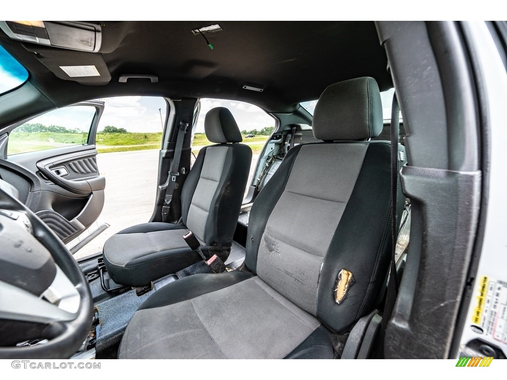 2013 Taurus Police Interceptor AWD - Oxford White / Charcoal Black photo #17