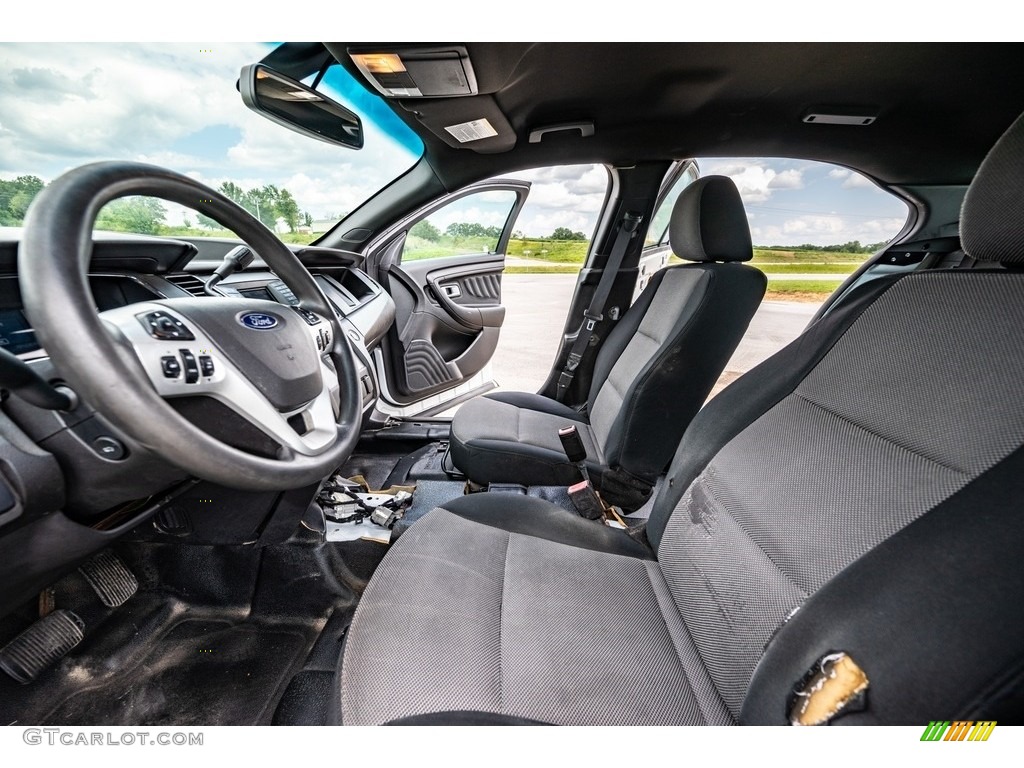 2013 Taurus Police Interceptor AWD - Oxford White / Charcoal Black photo #18